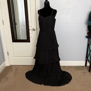 Black Strapless Dress